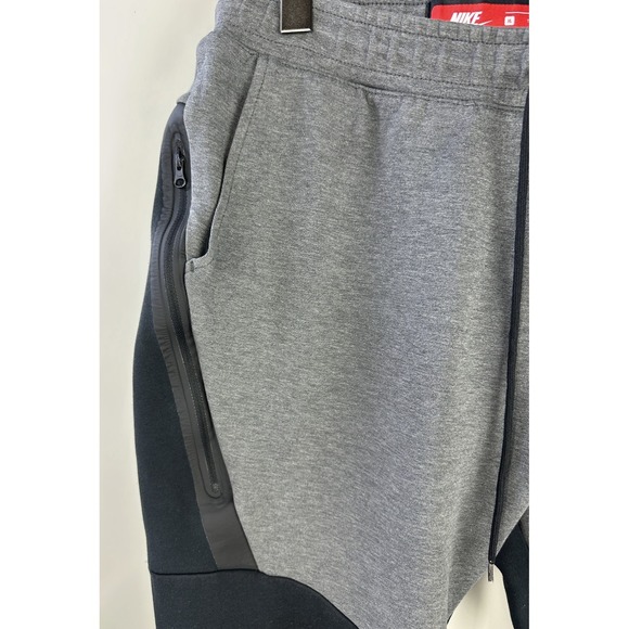 Nike Sportswear Tech Fleece Black Gray Sweatpants Joggers 805162-071 Men's XL - Picture 4 of 15